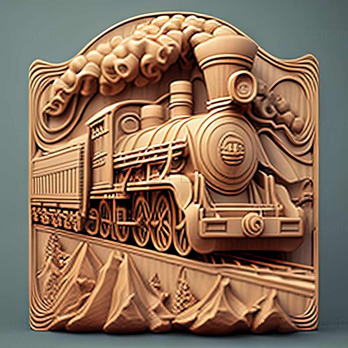 3D модель Игра Поезд-гигант (STL)
